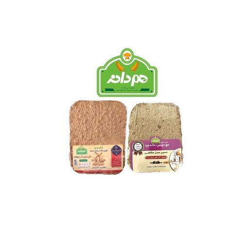 قیمت و خرید نان(نون)جو دوسر دانه چیاوجو کامل سبوس دار( همدانه ) پک ...