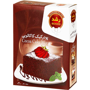 پودر کیک وانیل کاکائو رشد مقدار 500 گرم Roshd Vanilla Cocoa Marble Cake Mix Powder 500gr 
