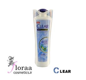 شامپو سر کلیر زنانه مدل آیس کول منتول  Clear ice cool menthol حجم 300 میل تایلندی