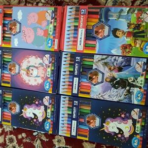 مداد رنگی آسیا12 رنگی