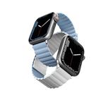 بند ساعت یونیک Revix مناسب برای Apple Watch 42/44/45mm سفید /آبی