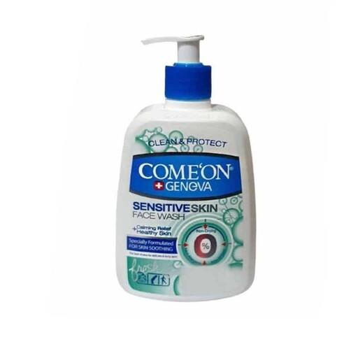 ژل شستشوی پوست حساس کامان حجم ۵۰۰ml