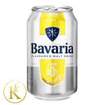 نوشیدنی بدون الکل باواریا طعم لیمو 330 میل bavaria