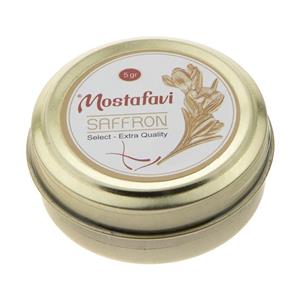 پودر زعفران مصطفوی مقدار 5 گرم Mostafavi Saffron Powder 5gr 