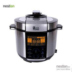  زودپز ناسا الکتریک مدل NS-3076 گنجایش 5 لیتر Nasa Electric NS-3076 Pressure Cooker 5 Liter