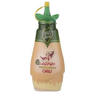 سس مایونز چیلی دلوسه مقدار 430 گرم Delvaseh Mayonnaise Chili 40 Gr