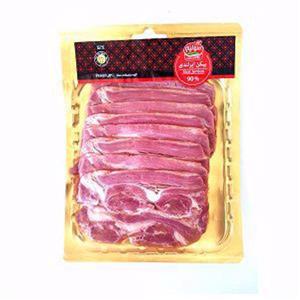 بیکن ایرلندی 90% سولیکو مقدار 250 گرم solico Irish Bacon 250gr 