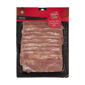 بیکن ایرلندی 90% سولیکو مقدار 250 گرم solico Irish Bacon 250gr 