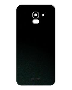 برچسب تزئینی ماهوت مدل Black-suede Special مناسب برای گوشی  Samsung J6 MAHOOT Black-suede Special Sticker for Samsung J6