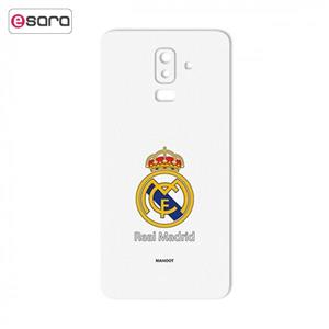 برچسب تزئینی ماهوت مدل REAL MADRID Design مناسب برای گوشی  Samsung J8 MAHOOT REAL MADRID Design Sticker for Samsung J8