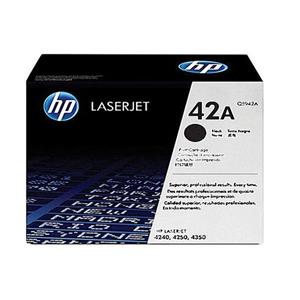 HP 42A Black LaserJet Toner Cartridge طرح تونر اچ پی 42A مشکی