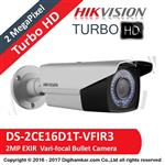 دوربین مداربسته آنالوگ بولت هایک ویژن TurboHD وری فوکال مدل DS-2CE16D1T-VFIR3