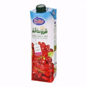 نکتار زرشک و آلبالو میهن حجم 1 لیتر Mihan Barbberry And Sour Cherry Nectar 1lit