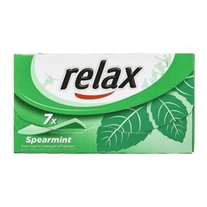 ادامس ریلکس با طعم نعناع بسته 7 عددی Relax Spearmint Flavour Chewing Gum Pack Of 