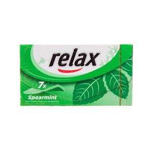 ادامس ریلکس با طعم نعناع بسته 7 عددی Relax Spearmint Flavour Chewing Gum Pack Of 