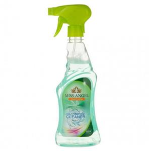 اسپری پاک کننده چند منظوره سبز میس انژل حجم 500 میلی لیتر Miss Angel Green Multipurpose Cleaner Spray 500ml 