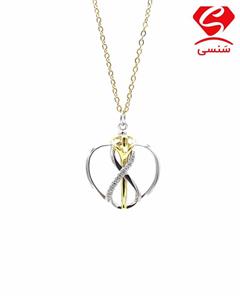 گردنبند استیل طرح آغوش