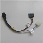 کابل برق مبدل ساتا و مولکس پاور به 2 6 PCIe گرافیک