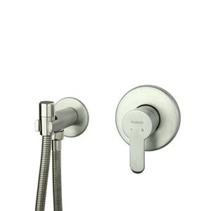 ملحقات شیر توالت و مکانیزم توکار ویوات راسان مدل تنسو کروم مات