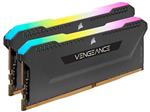 رم دسکتاپ DDR4 کورسیر 3200MHz مدل Corsair VENGEANCE RGB PRO SL Black ظرفیت 2×32 گیگابایت