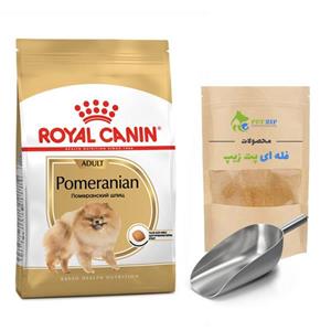 غذای خشک فله ای سگ پامرانین Pomeranian رویال کنین