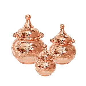 ست پذیرایی مسی بدون پایه لب کنگره کد ZH283.3