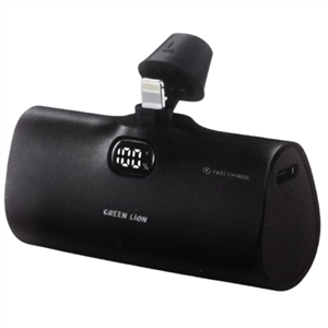 پاوربانک و استند 5000 گرین لاین Green Lion Pocket Power Bank با پورت لایتنینگ توان 20 وات