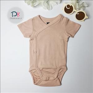 بادی نوزادی استین کوتاه اچ اند ام مدل جلو باز