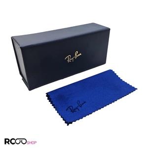 قاب عینک برند ری بن Ray-Ban مگنتی، مستطیلی و مشکی رنگ مدل 992039