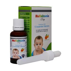 قطره مولتی ویتامین استار ویت 30 میلی لیتر Star Vit Multivitamin Drop 30ml