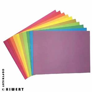 مقوا رنگی کد 04 سایز 24*34 (بزرگتر از A4) بسته 20 عددی