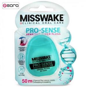 نخ دندان میسویک مدل (PRO-SENSE(MISSWAKE Misswake Pro Sense Floss