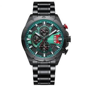 ساعت مچی مردانه کارن مدل 8401 مشکی-سبز (کورن واتچ CURREN WATCH)