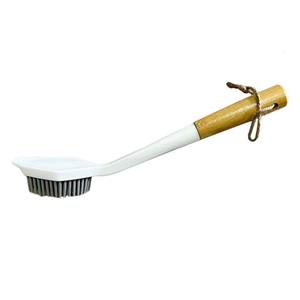 فرچه شستشو سیلیکونی دسته چوبی مدل WS-3542-K