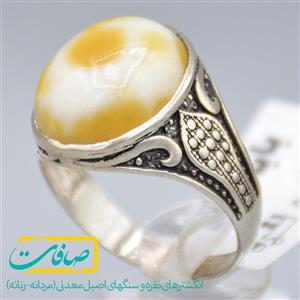 انگشتر عقیق باباقوری مردانه «کد 3154»