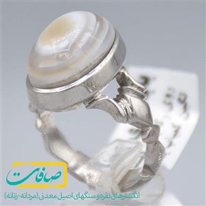 انگشتر عقیق باباقوری یمنی مردانه «کد 3167»