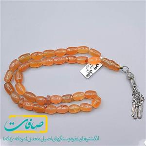 تسبیح عقیق قرمز یمنی 33 دانه «کد 2548»