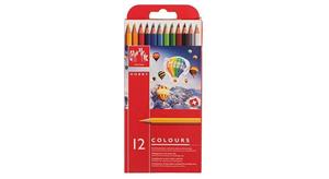 مداد رنگی 12 رنگ کارن داش سری سوییس کالر مدل 1285712 Caran dAche Swiss Color 12 Color Model 1285712 Color Pencils