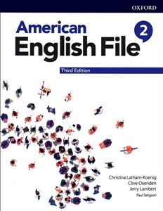 کتاب امریکن انگلیش فایل ۲ American English File 2 – Third Edition: SBWBDVD
