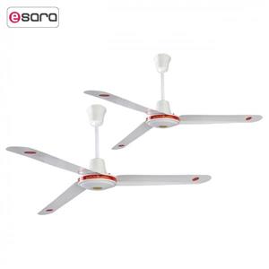 پنکه سقفی لونا کد 102 بسته دو عددی