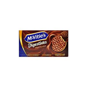 بیسکوییت دایجستیو با روکش شکلات شیری ۲۰۰ گرم مک ویتیز – mc vities