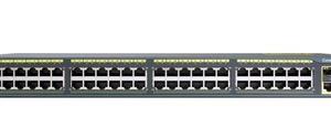 سوئیچ 48 پورت سیسکو مدل WS-C2960-48PST-L CISCO WS-C2960-48PST-L 48Port Switch