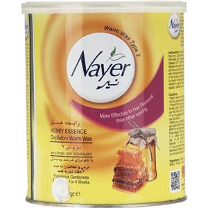 وکس موبر نیر مدل Honey حجم 800 میلی‌ لیتر Nayer Olive Hair Honey Wax 800ml