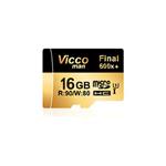 کارت حافظه microSDHC ویکو من مدل Final 600x کلاس 10 استاندارد UHS-I U3 سرعت 90MBps ظرفیت 128 گیگابایت