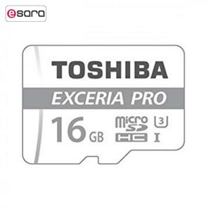 کارت حافظه microSDHC توشیبا مدل M401 کلاس 10 استاندارد UHS-I U3 سرعت 95MBps ظرفیت 16 گیگابایت 