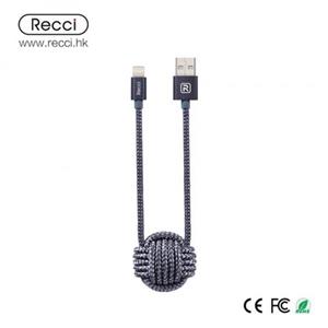 کابل لایتنینگ رسی Recci RCL-K100 BALL Lightning Cable 