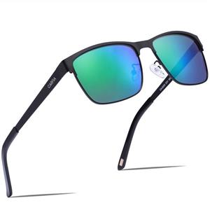 Carfia Vintage Polarized Sunglasses for Women Men, 100% UV400 Protection