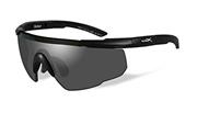 Wiley X Saber Advanced Sunglasses, Smoke Grey, Matte Black