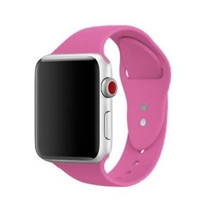 M1 Smart watch ساعت هوشمند AdMaster Silicone Apple Watch Band and Replacement Sport iwatch Accessories Bands Series 3 2 1 Barbie pink 42mm S/M