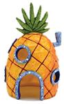 Nickelodeon SpongeBob SquarePants Small 6 Inch Pineapple House Aquarium Ornament from Penn Plax – Durable Resin Safe for All Fish